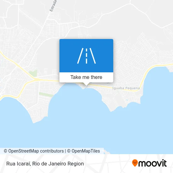Rua Icaraí map