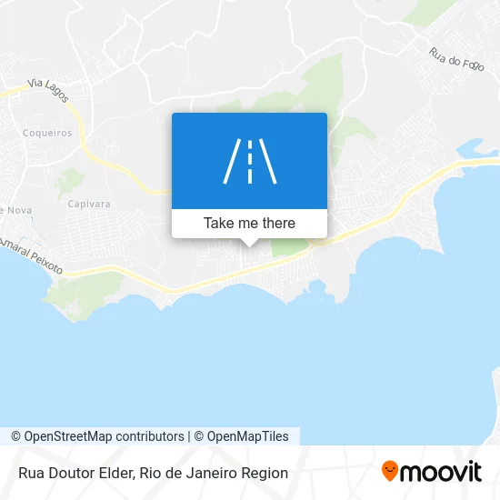 Rua Doutor Elder map