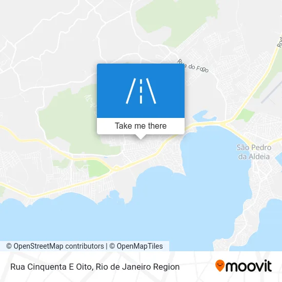 Rua Cinquenta E Oito map