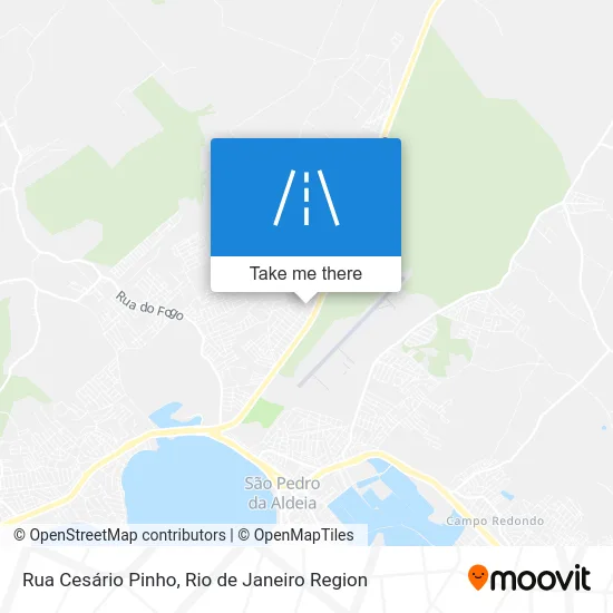 Rua Cesário Pinho map