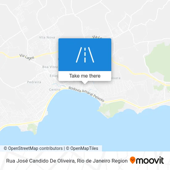 Rua José Candido De Oliveira map