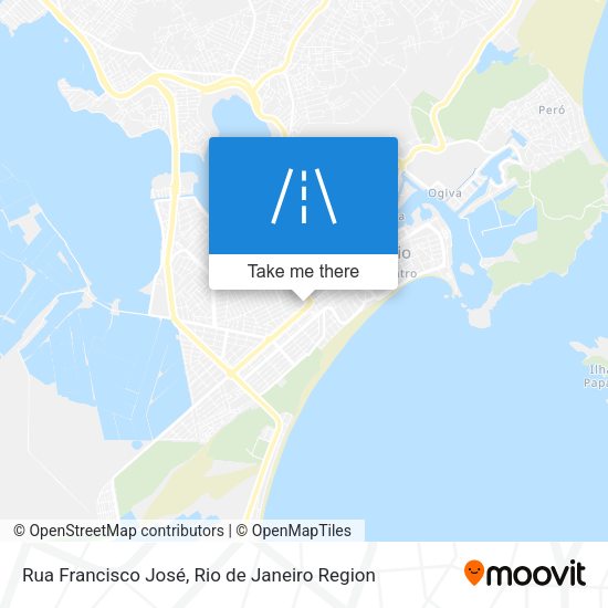 Rua Francisco José map