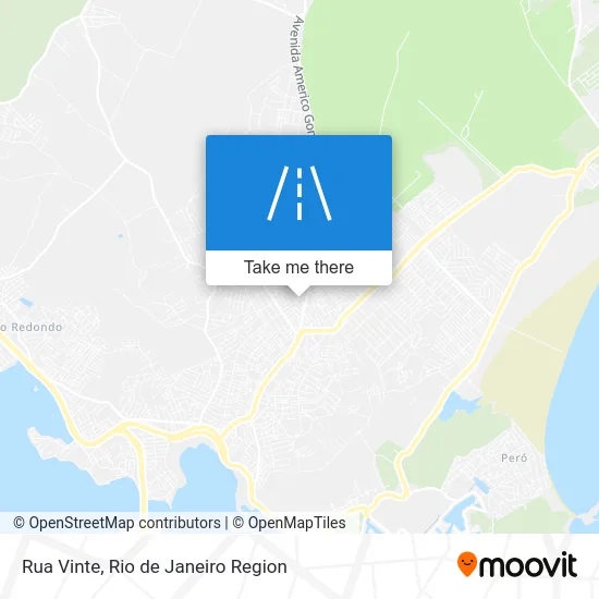 Rua Vinte map