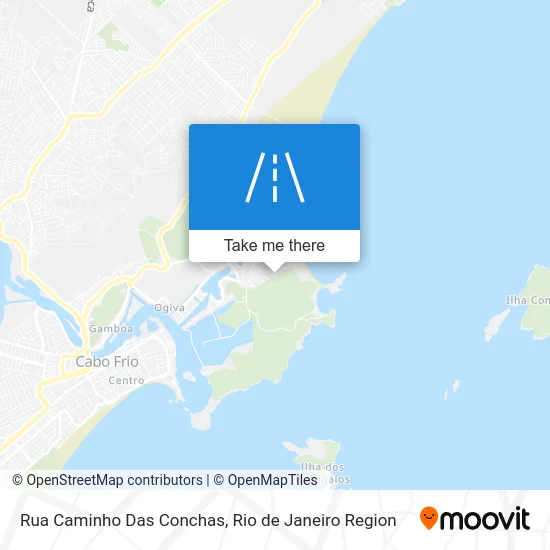 Rua Caminho Das Conchas map