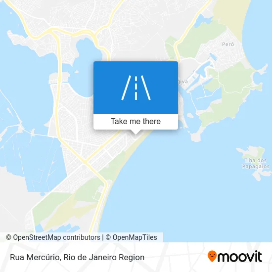 Rua Mercúrio map