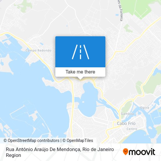Rua Antônio Araújo De Mendonça map