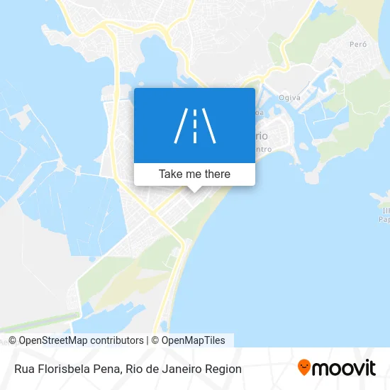 Rua Florisbela Pena map