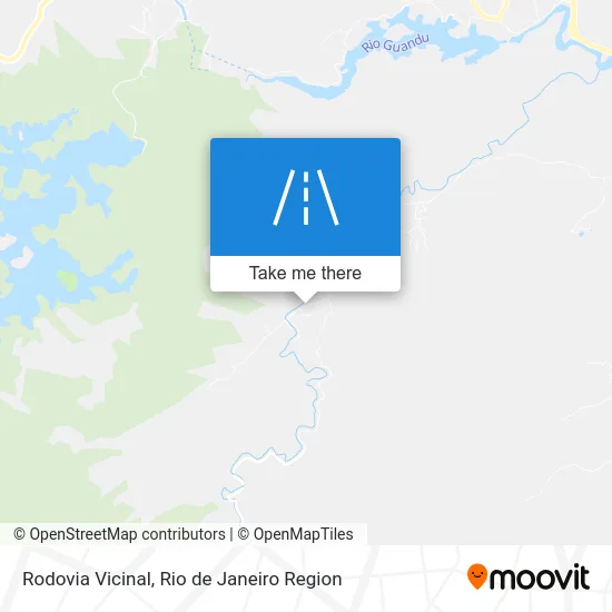 Rodovia Vicinal map