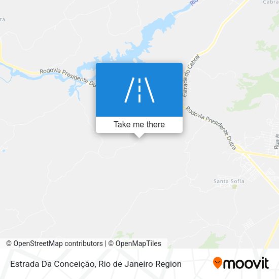 Estrada Da Conceição map