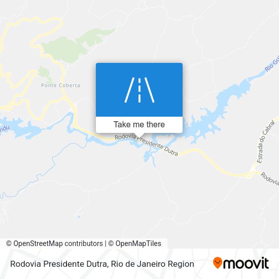 Rodovia Presidente Dutra map