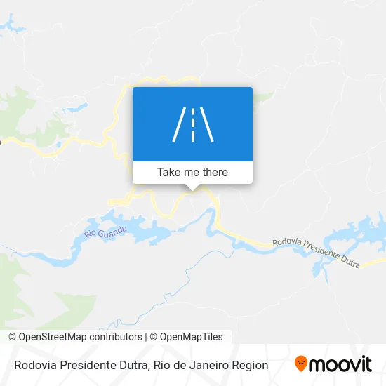 Rodovia Presidente Dutra map
