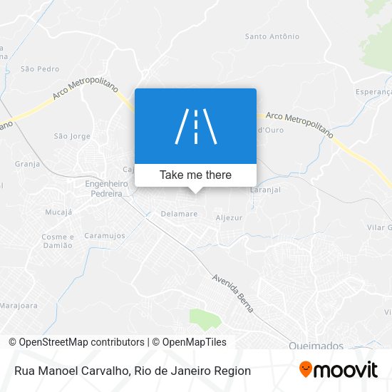 Rua Manoel Carvalho map
