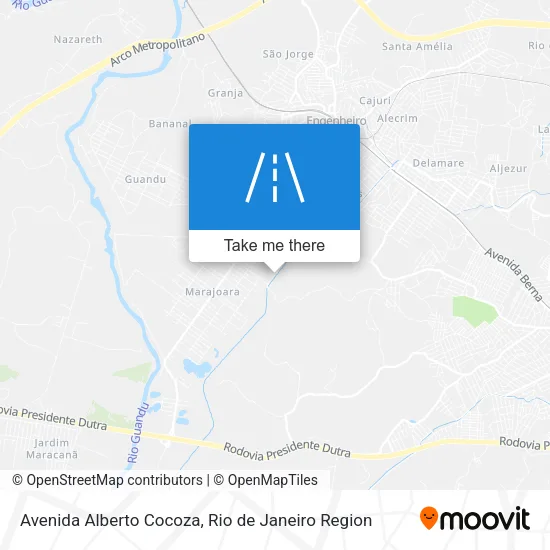 Avenida Alberto Cocoza map