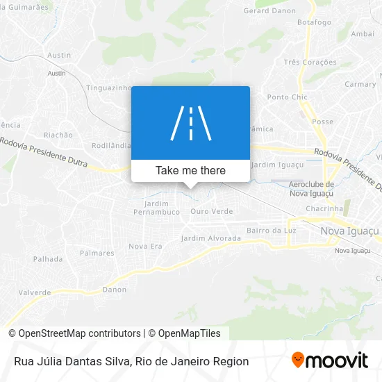 Rua Júlia Dantas Silva map