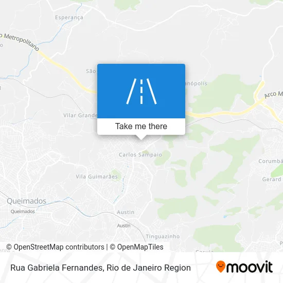 Rua Gabriela Fernandes map