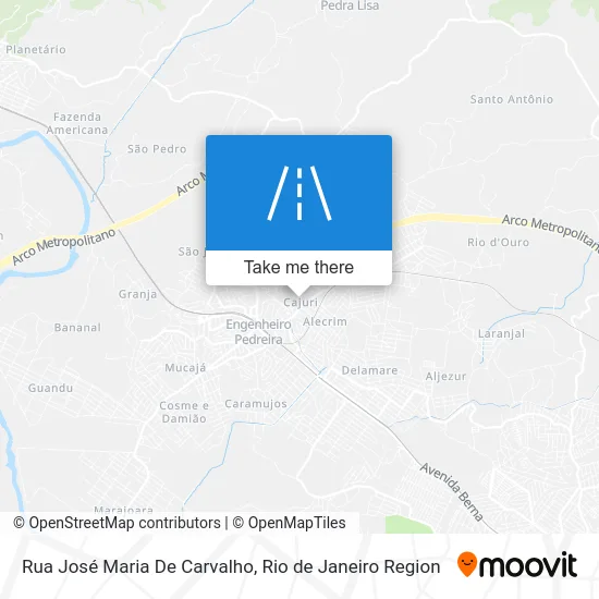 Rua José Maria De Carvalho map