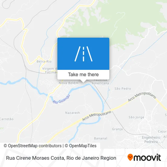 Rua Cirene Moraes Costa map