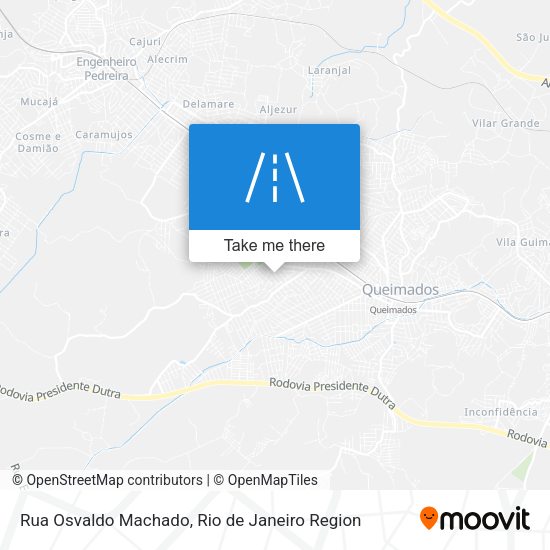 Rua Osvaldo Machado map