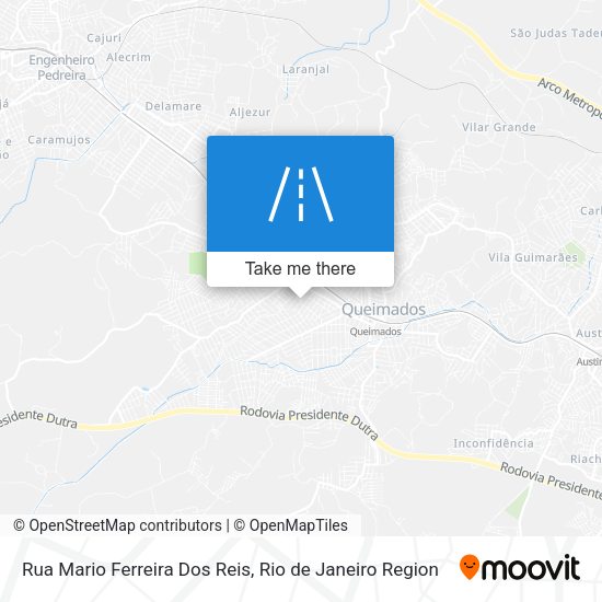 Rua Mario Ferreira Dos Reis map