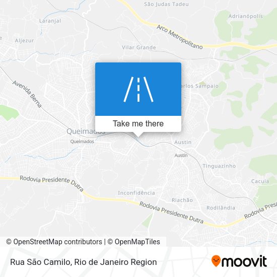 Rua São Camilo map