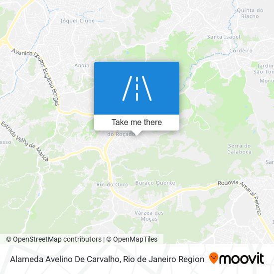 Mapa Alameda Avelino De Carvalho