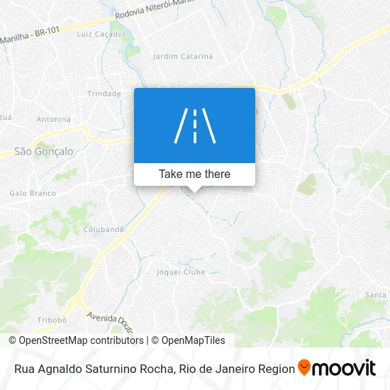Rua Agnaldo Saturnino Rocha map