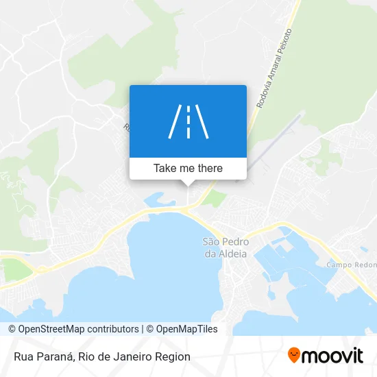 Rua Paraná map