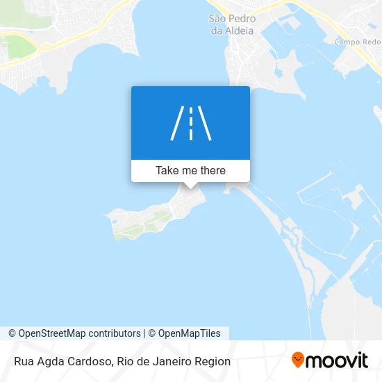 Rua Agda Cardoso map