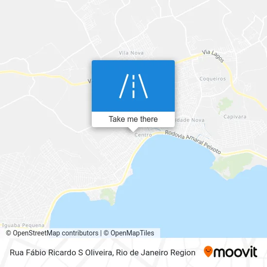 Rua Fábio Ricardo S Oliveira map