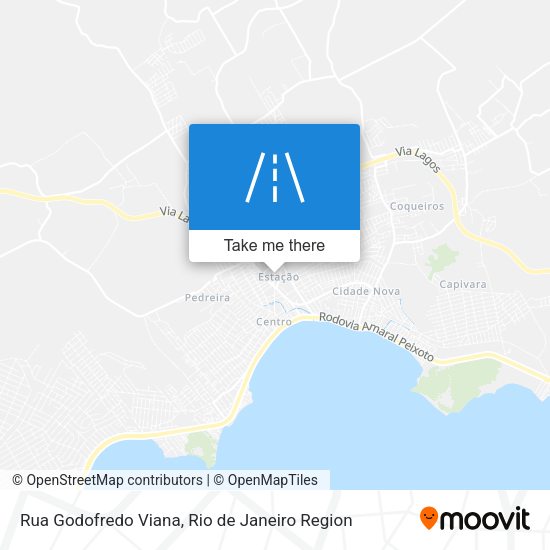 Rua Godofredo Viana map