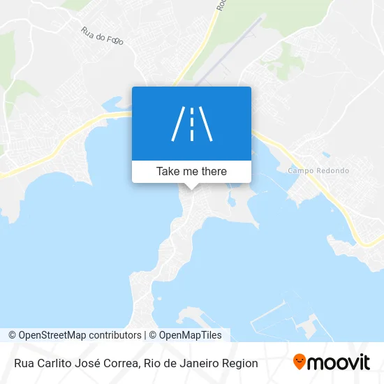 Rua Carlito José Correa map