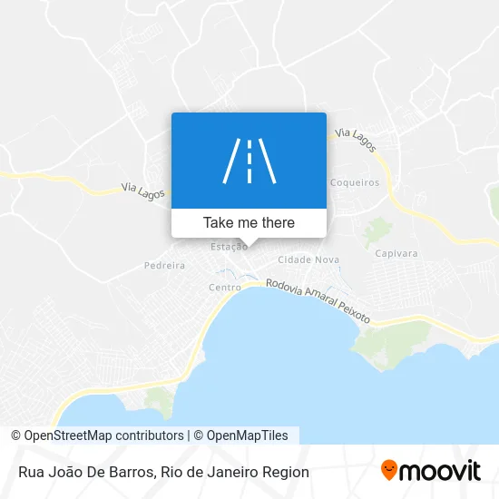 Rua João De Barros map