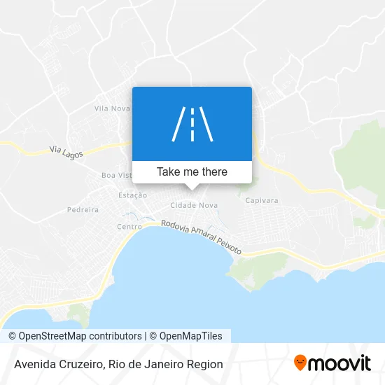 Avenida Cruzeiro map