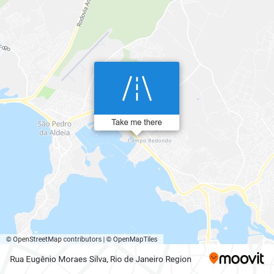 Rua Eugênio Moraes Silva map