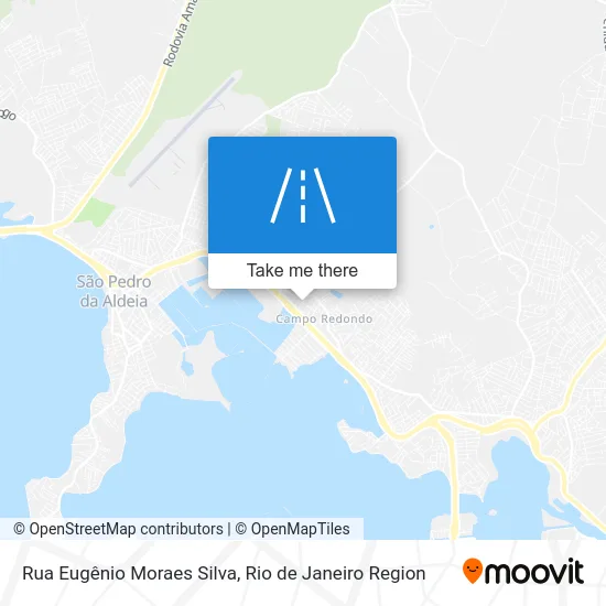 Rua Eugênio Moraes Silva map