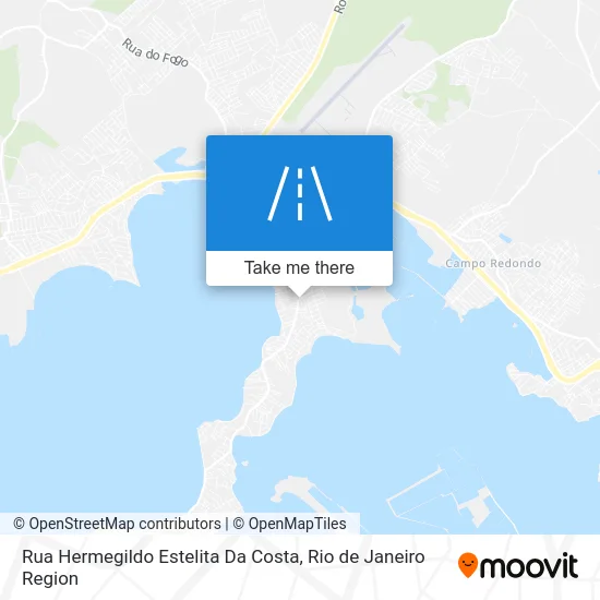 Rua Hermegildo Estelita Da Costa map