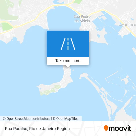 Rua Paraíso map