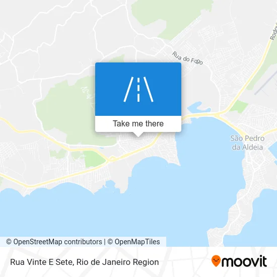 Rua Vinte E Sete map