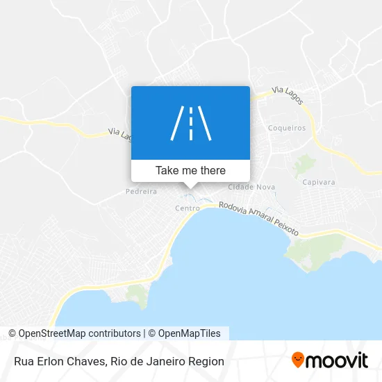 Rua Erlon Chaves map