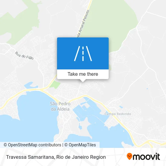 Travessa Samaritana map