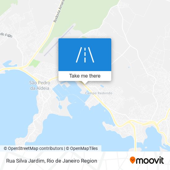 Mapa Rua Silva Jardim