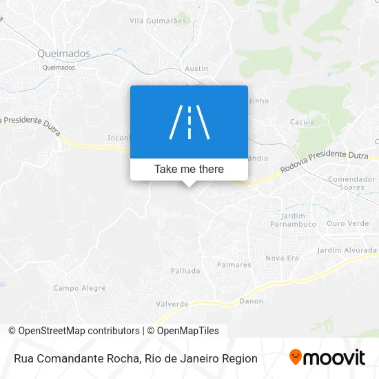 Rua Comandante Rocha map