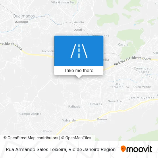 Rua Armando Sales Teixeira map