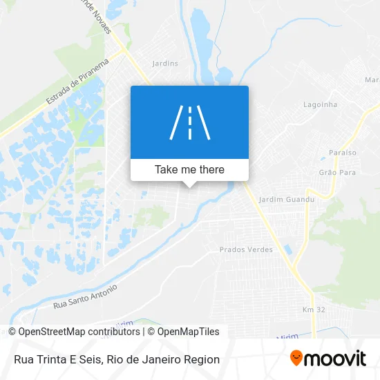 Rua Trinta E Seis map