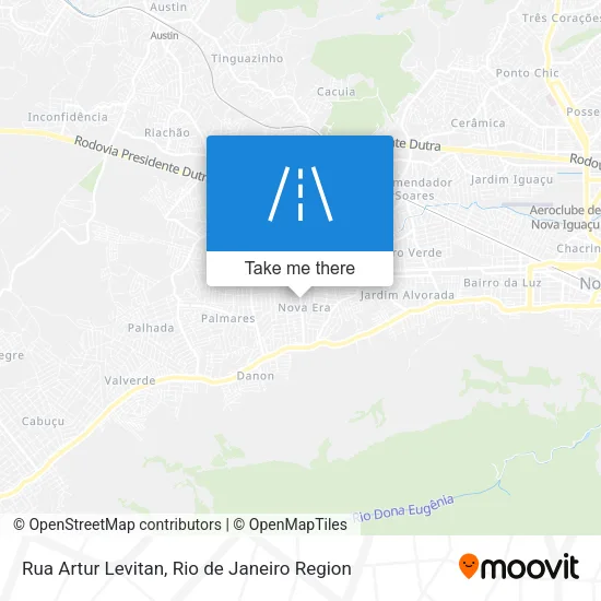 Rua Artur Levitan map