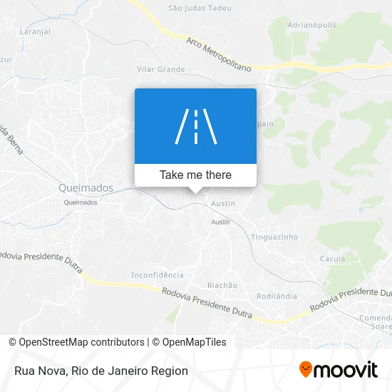 Rua Nova map