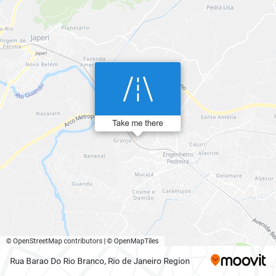 Rua Barao Do Rio Branco map