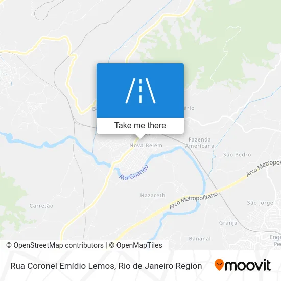 Rua Coronel Emídio Lemos map