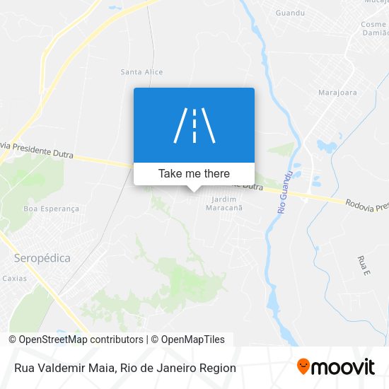 Rua Valdemir Maia map