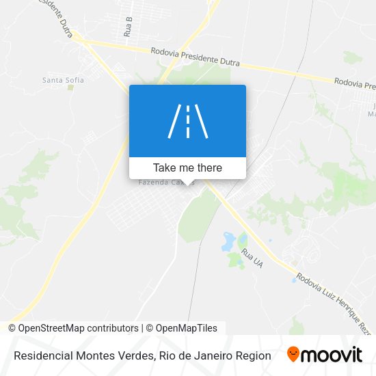 Residencial Montes Verdes map